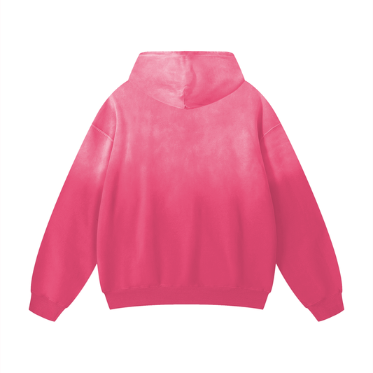 Punkstar heavyweight pink hoodie