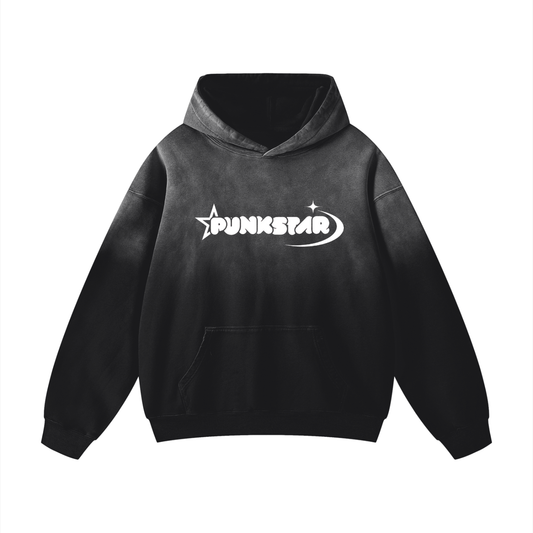 Punkstar heavyweight black hoodie