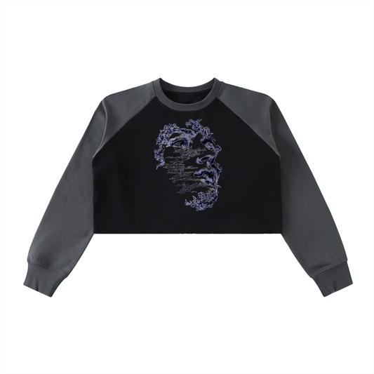 Women's PunkStar Crop Sweatshirt